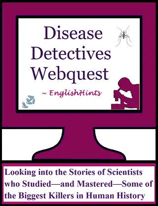 Disease Detectives Webquest (pdf) cover.