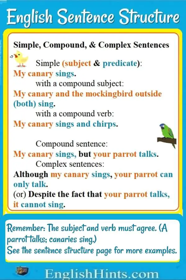 the-four-sentence-structures-teaching-sentences-teaching-sentence-structure-english-sentence