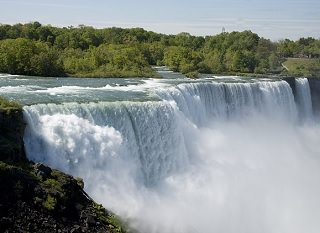 a photo of Niagara Falls (important in the first story Lewis tells.)