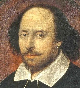 portrait of William Shakespeare