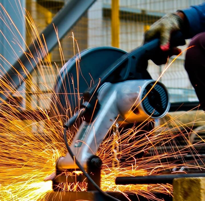 photo of industrial welding